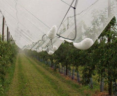 Rete agricola di protezione da uccelli e grandine – Protezione durevole delle colture