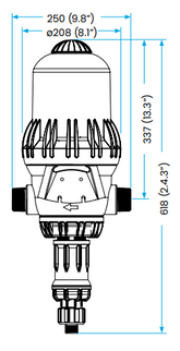 MixRite TF-10 Chlorine – High-Capacity Injector Dispenser