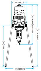 MixRite TF-25 Standard – Iniettore proporzionale su larga scala
