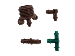 Mini connettori a barbiglio: raccordi per irrigazione sicuri e a prova di perdite