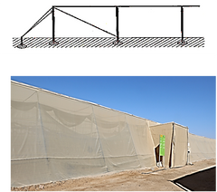 Плоский Нетхаус – Прочная защитная конструкция для сельского хозяйства