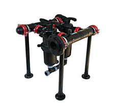 Batterie di filtri semiautomatici serie TSB Adir - – Filtrazione efficiente dell'acqua ad alto flusso